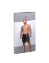 H053 Jupe gladiateur pour homme en cuir écologique avec plis en PVC