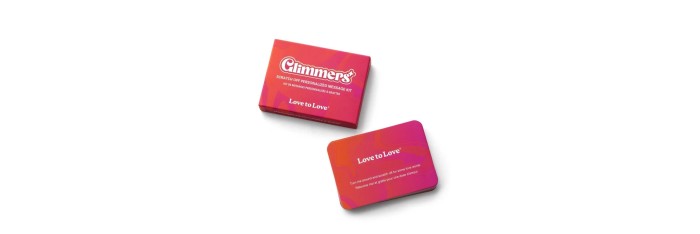 GLIMMERS - KIT DE MESSAGES PERSONNALISABLE