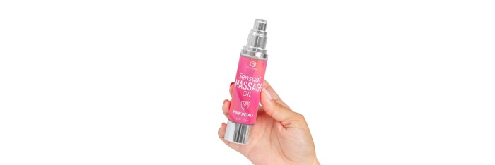 Huile de massage pétales de roses 50 ml