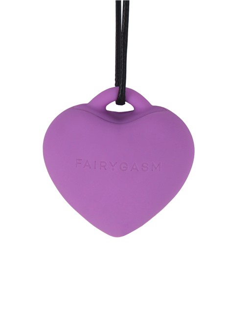 Stimulateur pendentif PleasureStone violet - FairyGasm