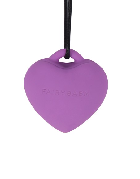 Stimulateur pendentif PleasureStone violet - FairyGasm