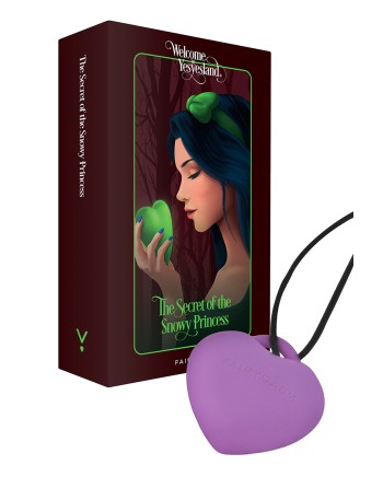Stimulateur pendentif PleasureStone violet - FairyGasm
