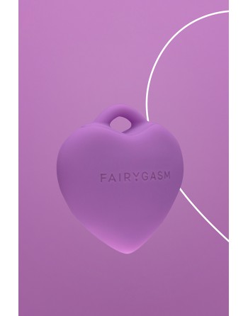 Stimulateur pendentif PleasureStone violet - FairyGasm