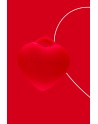 Stimulateur pendentif PleasureStone rouge - FairyGasm