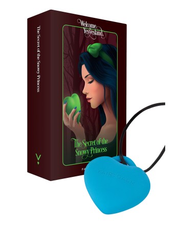 Stimulateur pendentif PleasureStone bleu - FairyGasm