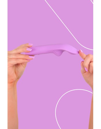 Vibro rechargeable LunaCharm violet - FairyGasm