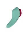 Stimulateur télécommandé de culotte HeartGem vert - FairyGasm