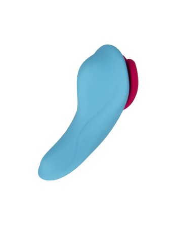 Stimulateur télécommandé de culotte HeartGem bleu - FairyGasm