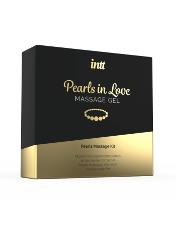 Pearls in love - Kit de massage avec collier de perles