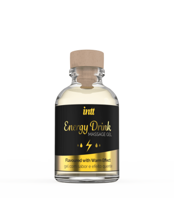 Massage gel energy drink - Gel embrassable