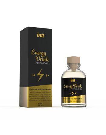 Massage gel energy drink - Gel embrassable