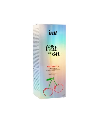 Clit me on red fruits - Vibrateur liquide en spray pour le clitoris