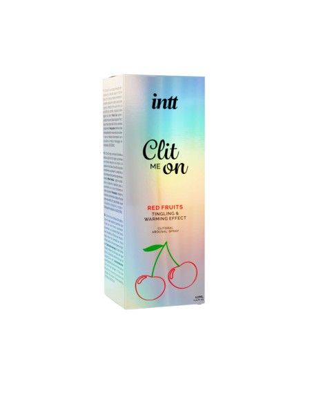 Clit me on red fruits - Vibrateur liquide en spray pour le clitoris