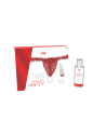 Red brazilian panty - String et lubrifiant