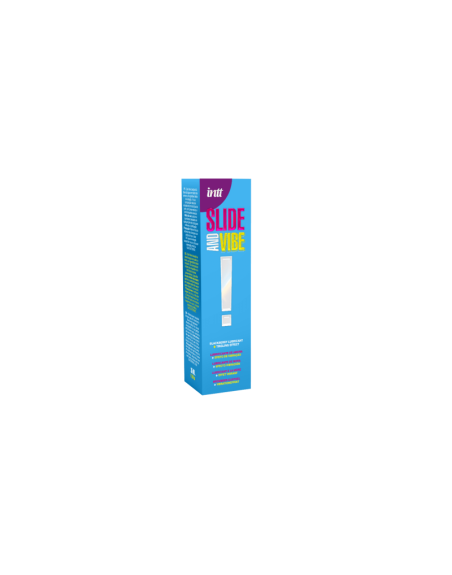 Slide and vibe ! Lubrifiant à base d'eau avec vibration