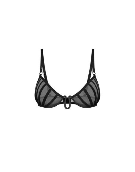 Aurorium demi-soutien-gorge noir
