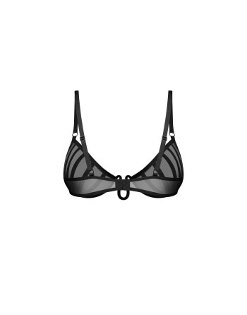 Aurorium demi-soutien-gorge noir