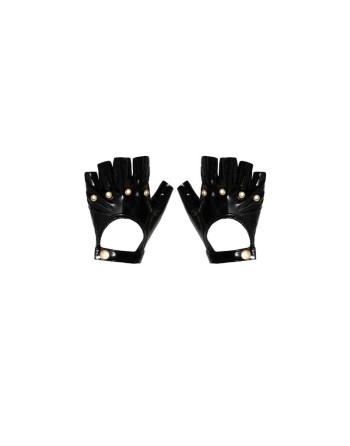 F263 Gants sans doigts en PVC
