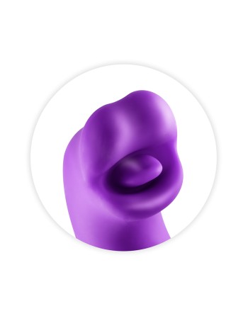 Vibromasseur rabbit 3-en-1 Kissy violet - Yoba