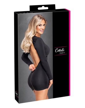 Mini robe noire - Cottelli PARTY