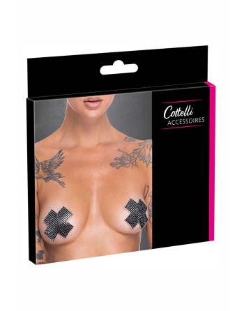 Caches tétons croix - Cotelli Accessoires