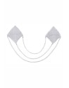 Caches tétons Losange avec chainettes - Cotelli Accessoires