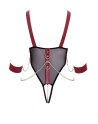 Body de bondage ouvert et seins nus - Cottelli Bondage