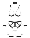 Ensemble harnais Strappy Bikini - Bad Kitty