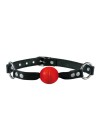 Baillon boule Noir boule rouge