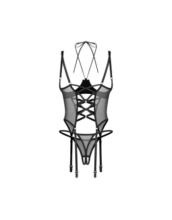 Dominna corset et string ouverts