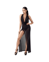 F373 Onyx Robe longue liquide