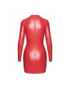 F367 Bombshell Robe Moulante ouverte Red