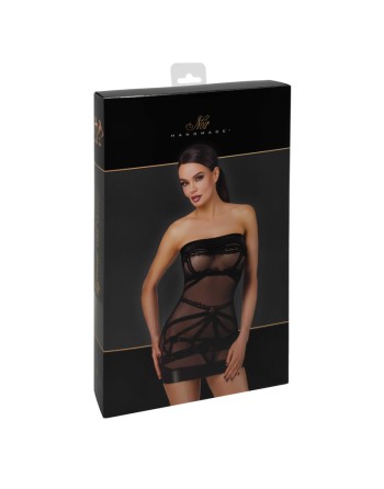 F359 Bondesque Mini robe épaule dénudée