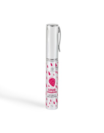 Spray sexe oral à la fraise acide - bouche humide
