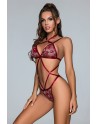 Body sexy rouge - J Lingerie
