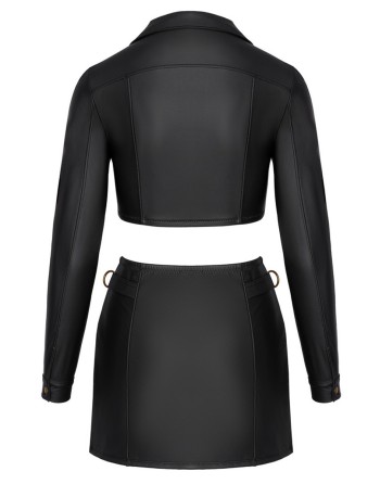 Ensemble top et jupe courte noir - Cottelli PARTY