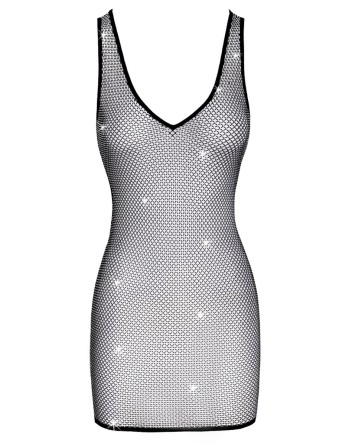 Mini robe maille et strass - Cottelli PARTY