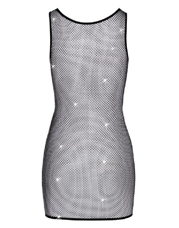Mini robe maille et strass - Cottelli PARTY