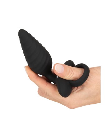 Plug vibrant flexible avec Design en spirale - Anos