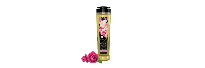 Huile de massage érotique - Aphrodisia - Rose - 240 ml