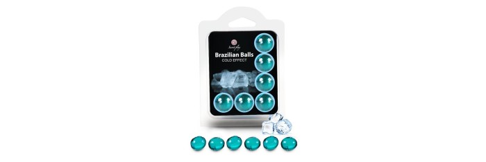 6 Brazilian Balls Cold effect 3613-1