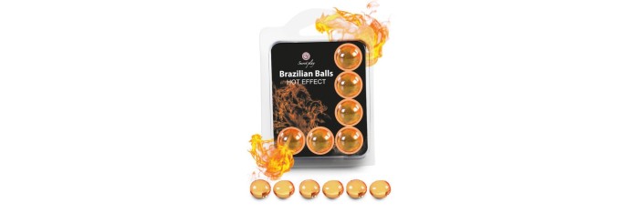 6 Brazilian Balls Hot Effect 3575-1