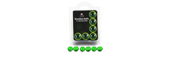 6 Brazilian Balls Vibrator 3591-1
