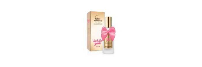 Gel 2 en 1 Intime et massage silicone - Bubble gum - 100 ml