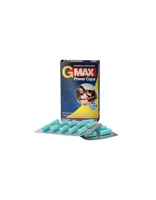 Gmax Power Caps Homme - 20 gélules