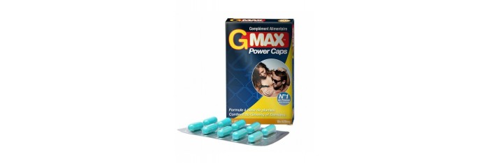 Gmax Power Caps Homme - 10 gélules