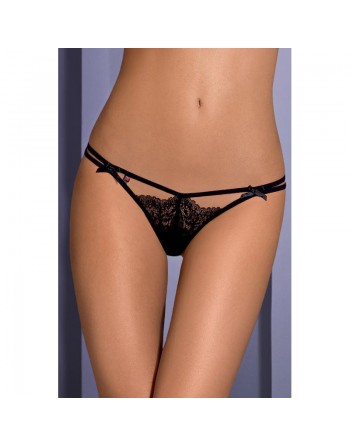 Intensa String Double Lanière - Noir