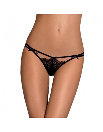 Intensa String Double Lanière - Noir