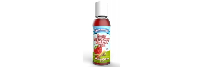 Huile chauffante VM Fraise Rhubarbe - 50 ml