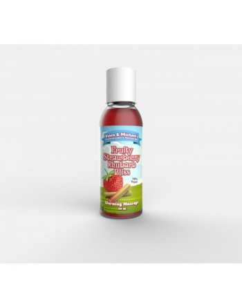 Huile chauffante VM Fraise Rhubarbe - 50 ml